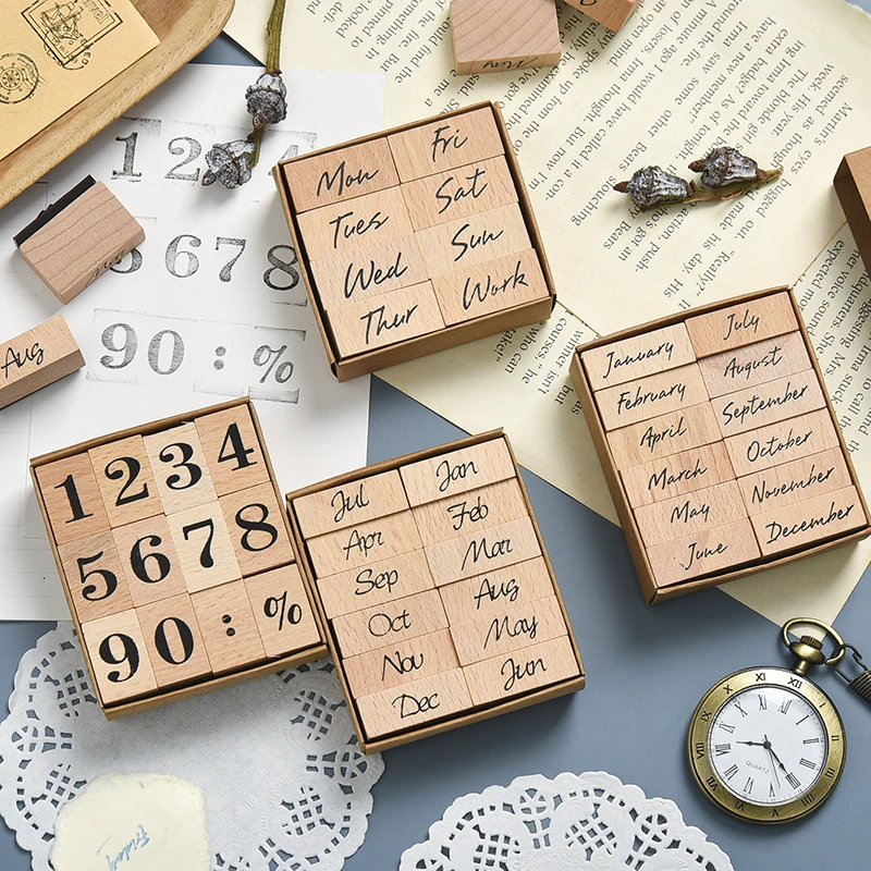 Handwritting Week Month Day Wood Stamps Scrapbooking Material Abbreviation Design Card Making Junk Journal Diary Diy Decoraion Stamps Aliexpress Handwritting Week Month Day Wood Stamps Scrapbooking Material Abbreviation Design Card Making Junk Journal Diary Diy Decoraion Stamps Aliexpress
