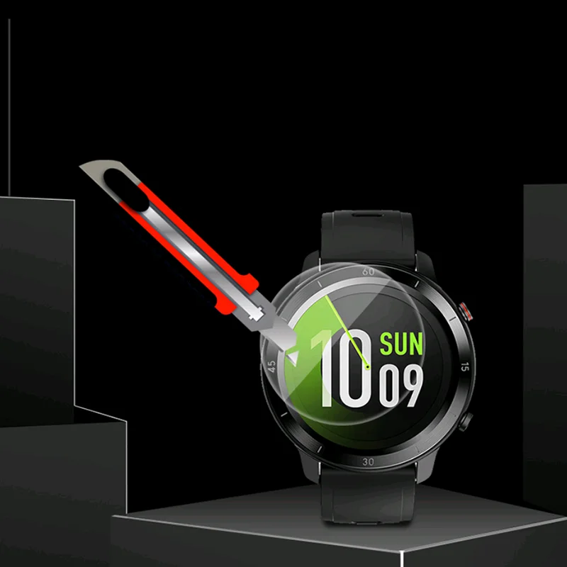 5 шт. закаленное стекло для Ticwatch GTX HD протектор экрана часов tic watch gtx