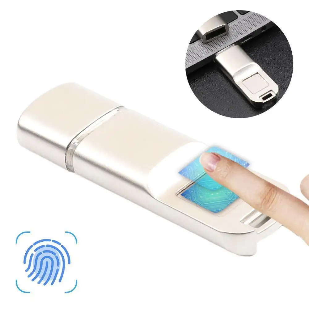Шифрование отпечатков пальцев флеш накопитель USB 3 0 U Диск высокоскоростной