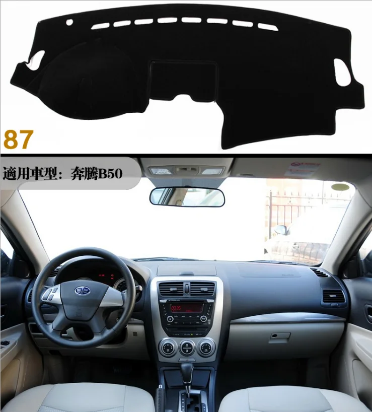 

TOMMIA For Lincoln MKX 15-17 Dashboard Pad Cover Dash Mat Anti-Sun Velvet Instrument