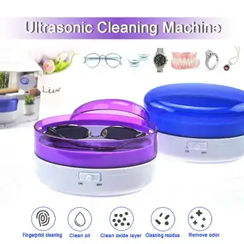 

Mini Ultrasonic Cleaner Jewelry Glasses Circuit Board Cleaning Machine Intelligent Control Cleaner Bath Drop/ship