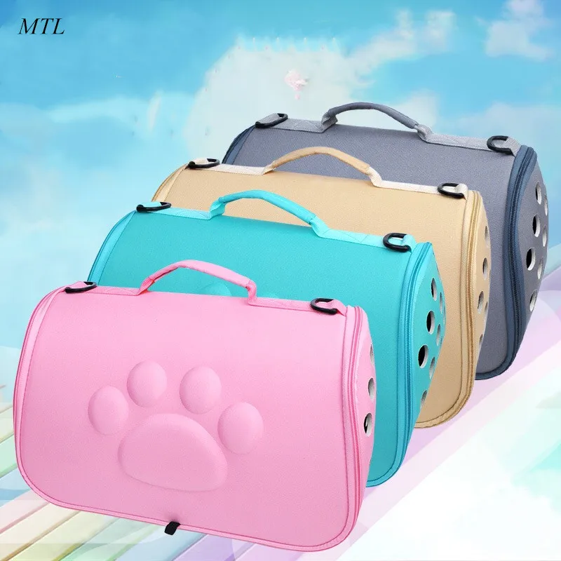 Собаки кошка домашний питомец переносная клетка складной ящик для щенка сумка для питомца светильник для переноски сумки для домашних животных Товары для домашних животных