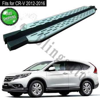 شراءيناسب H.onda CRV 2012-2016 2 قطعة اليسار اليمين تشغيل مجلس الجانب خطوات Nerf بار دواسة سيارة الجانب الدرج