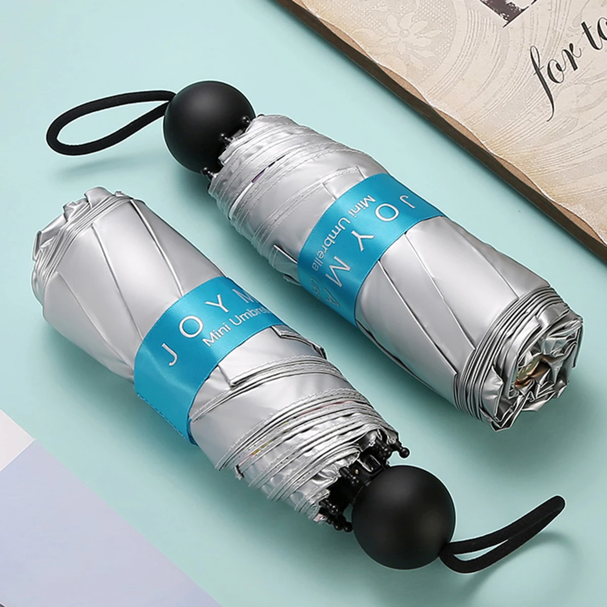 

2020 New Sun Umbrella Pocket Silver Coating Mini Umbrella Rain Women Windproof 8K Guarda Chuva Folding Clear Umbrella UPF50+
