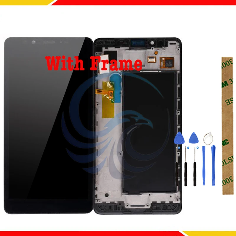 

Tested Touch Screen LCD For Microsoft Nokia Lumia 950 LCD Display Screen With Touch Screen Assembly Have Frame