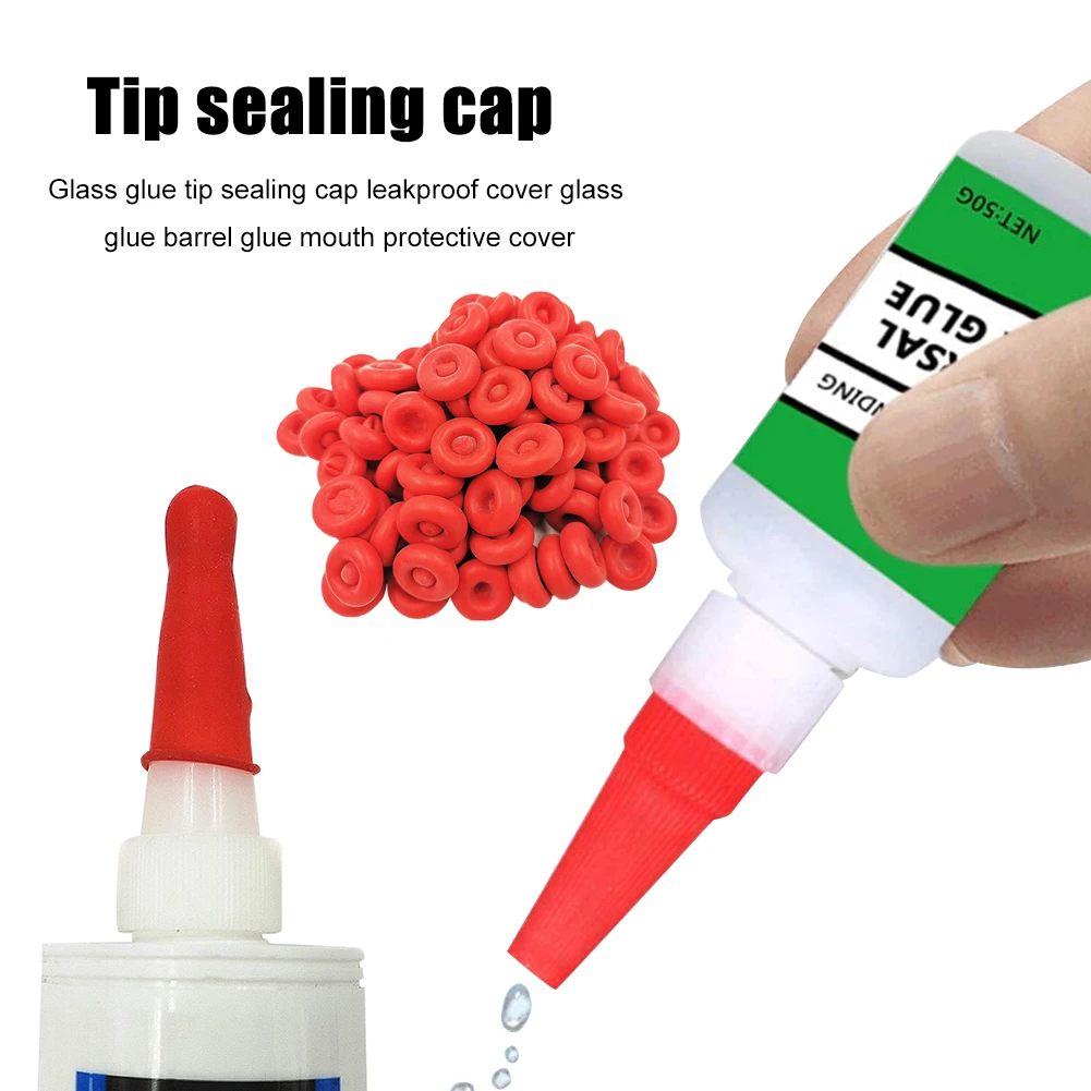 20/50 X Latex Caulk Saving Cap Resealable Caulking Nozzle Silicone Tube