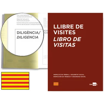 

Leaderpaper LV04-Libro Leaderpaper Din A4 100 H Record Visits Inspection Work Catalan