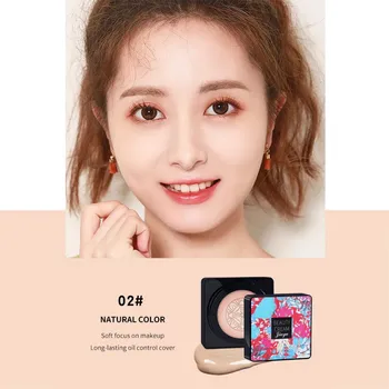 

Air Cushion Bb Cream Cover Defects Even Skin Color Waterproof Control Oil Breathable Bb Cream Cosmetic