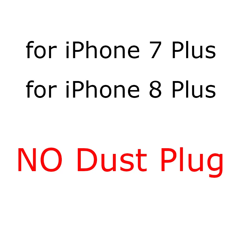 Transparent Пылезащитная заглушка прозрачные силиконовые чехлы для iPhone 6 6s 7 8 Plus X XR XS Max мягкий чехол на заднюю панель телефона iPhone6 iPhone7 iPhone8 iphoneexr - Цвет: Transparent