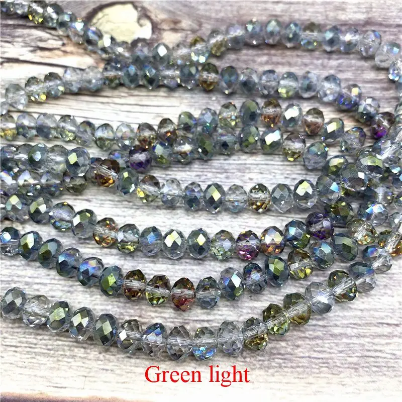 4X6/6X8/8X10mm Austria Faceted Crystal Glass Beads Round Loose Spacer for Jewelry Making DIY | Украшения и аксессуары