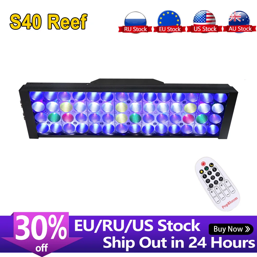 Fish Tank Aquarium Led Lighting with Timer Dimmer Lamp Fish Bowl