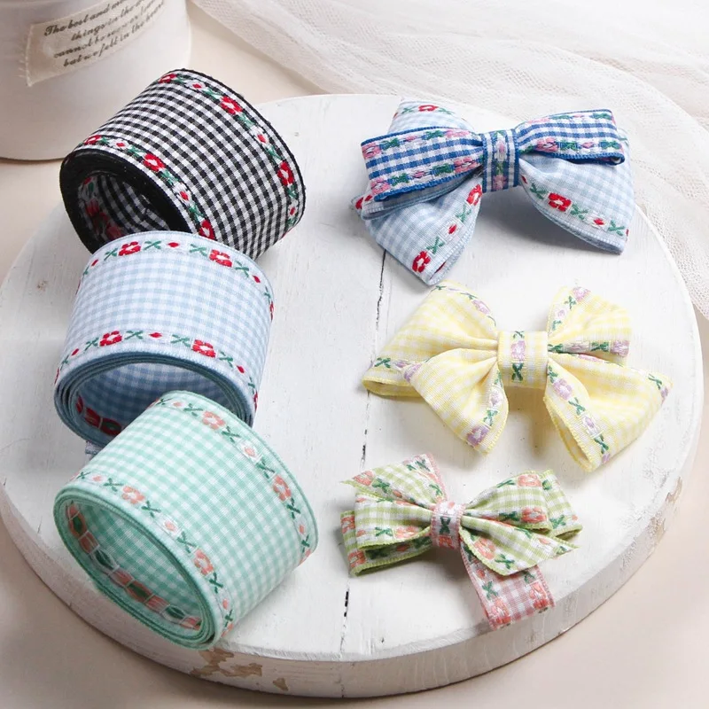 The new lace jacquard embroidery DIY bow hair dress neckline cuffs and decorations