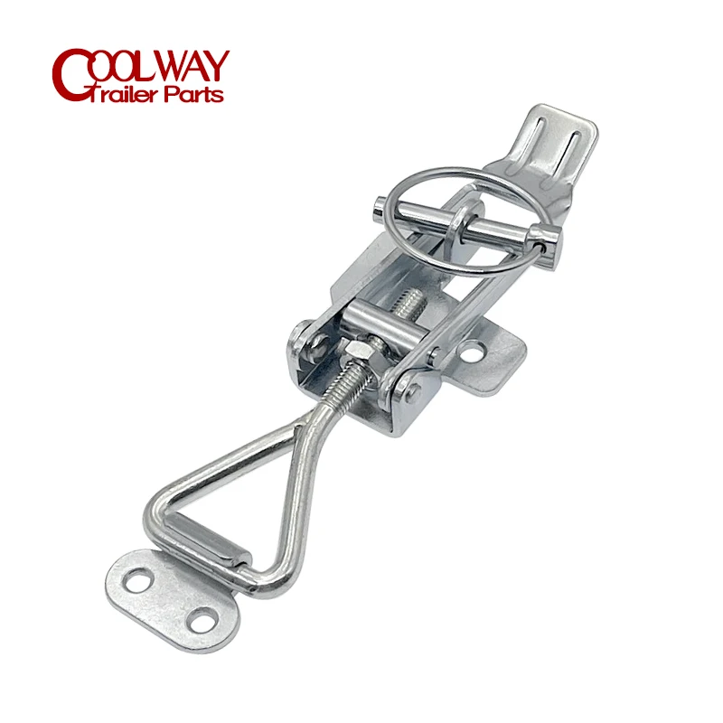 Truck Trailer Latch Toggle Fastener Catches With Lynch Pin Over Center RV Parts Caravan Camper Accessories