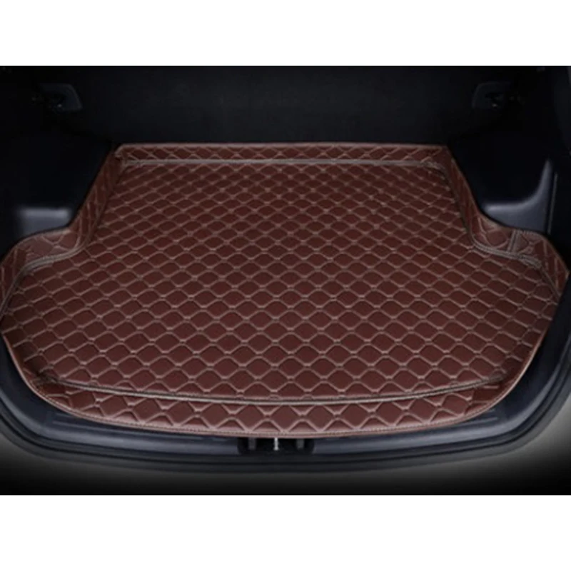 High Side Car Trunk Mat For Volkswagen Tiguan 2017 2018 Cargo Liner Carpet Interior Accessories