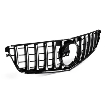 

High Quality W204 GT R Car Front Bumper Grill Grille For Mercedes For Benz C-Class W204 C200 C300 2008-2014 For AMG Style