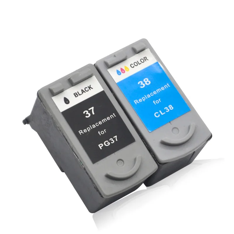 Чернильные картриджи для Φ PG 37 CL 38 PG37 CL38 Pixma MP258 MP268 MP276 MP287 MP486 MP496 MP497 MX328 струйный