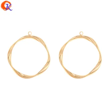 

Cordial Design 20Pcs 33*36MM Jewelry Accessories/Hand Made/Genuine Gold Plating/Charms/Loop Shape/DIY Making/Earring Findings