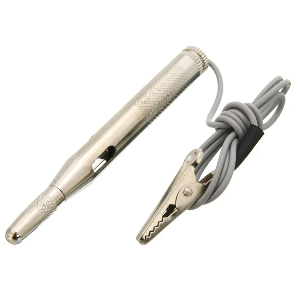 

6V-24V Car Circuit Tester Probe Light System Test Probe Lamp Auto Light Lamp Voltage Test Pen Detector Copper Diagnostic Tool