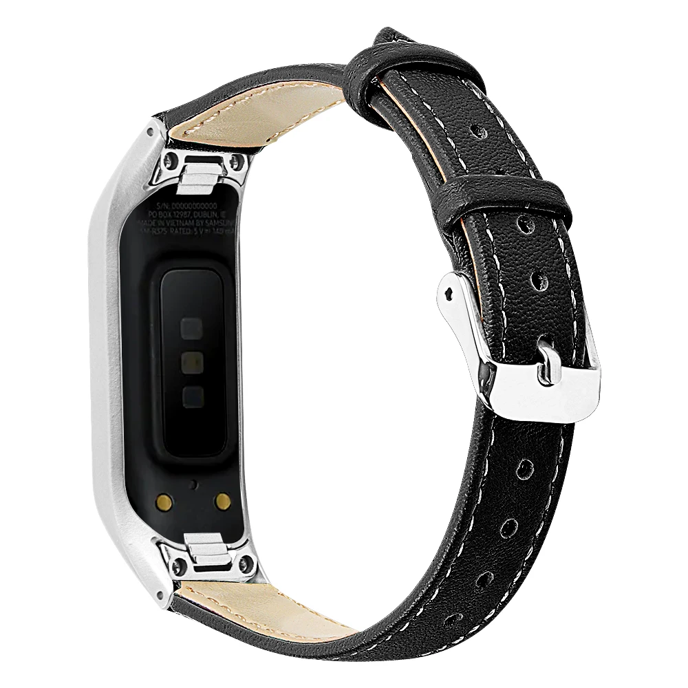 Кожаный ремешок для часов для samsung Galaxy Fit-e SM-R375 смарт-браслет часы спортивный модный сменный ремешок Correa