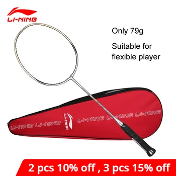

Li-Ning WINDSTORM 700 Badminton Single Racket Carbon Fiber Defensive Light LiNing li ning Rackets AYPJ022 ZYF300