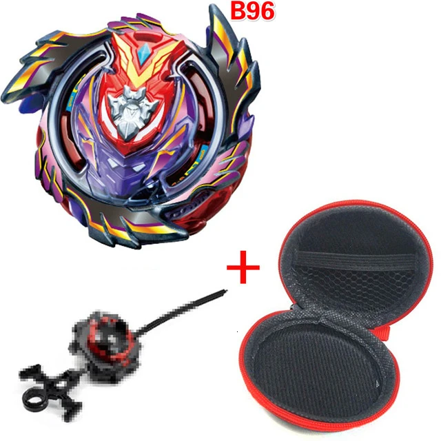 Beyblade Burst Turbo B-150 B-148 B-149 B-145 B-144 металлическое лезвие Арена каких-либо излучатель может сочетаться одежда на Рождество игрушки подарки - Цвет: B96With Launcher