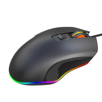 

Wired Glowing Mouse Gaming Mouse USB Optical Computer Mice 7 Programmable Button JHP-Best