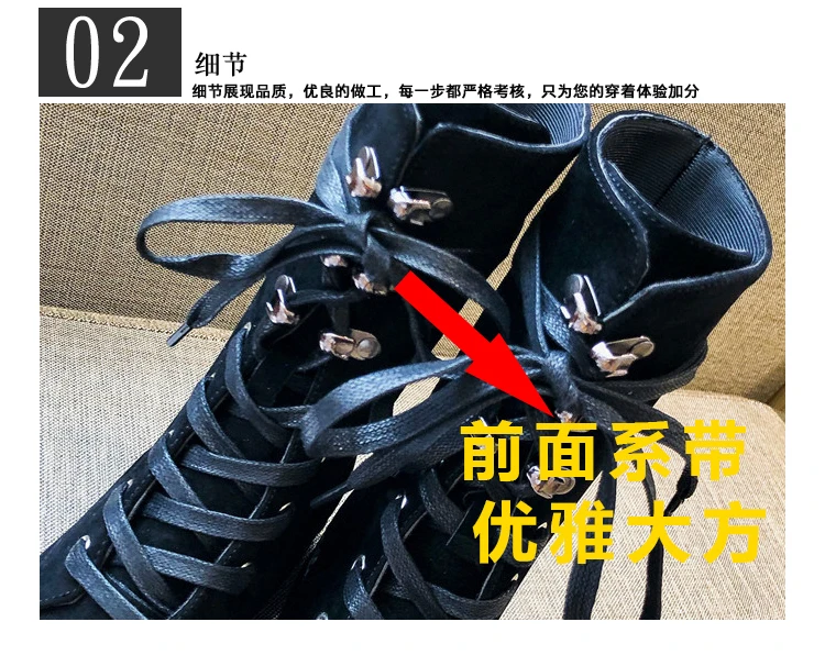 Lace Up Boots Round Toe Shoes Martins For Women Low Heels booties Booties Ladies Bootee Woman Luxury Designer Riding Rock