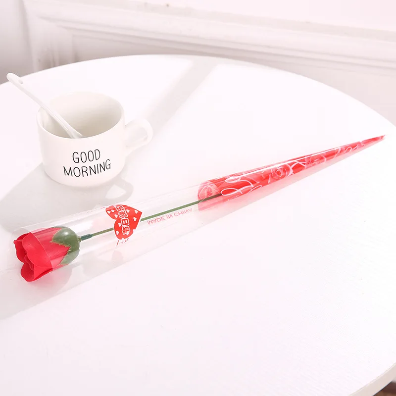 60 шт высокого качества чувствовать себя одиночная Роза цветок имитация мыла цветок Шелковая Роза искусственная цветок Рождество свадебное украшение