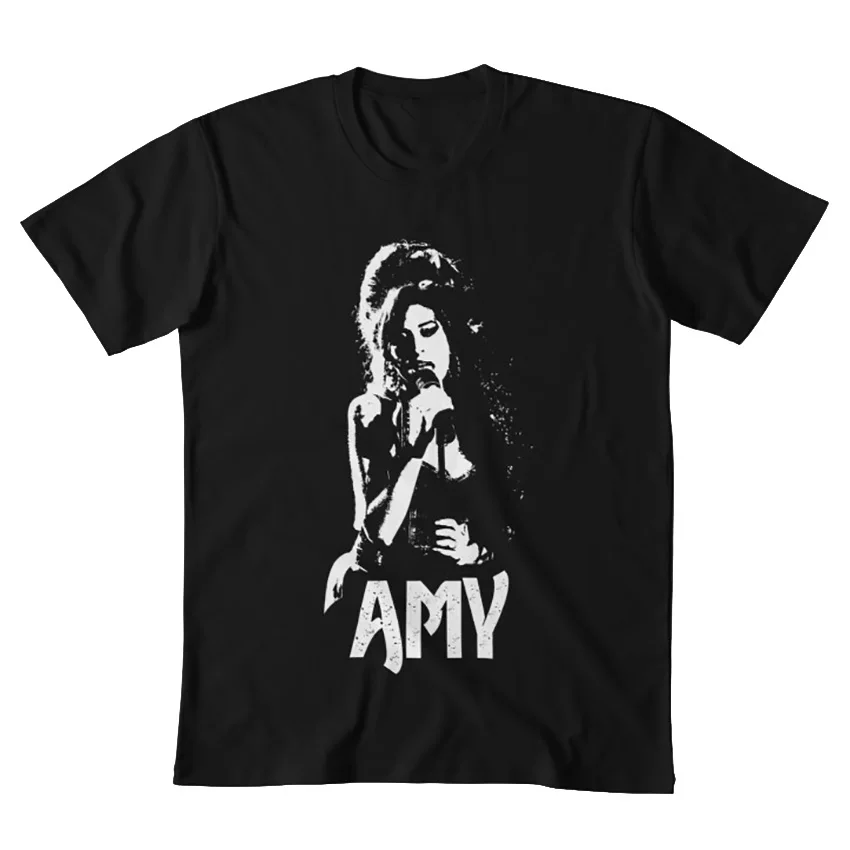 Amy White трафаретная футболка amy winehouse 27 Клубная британская джазовая лондонская