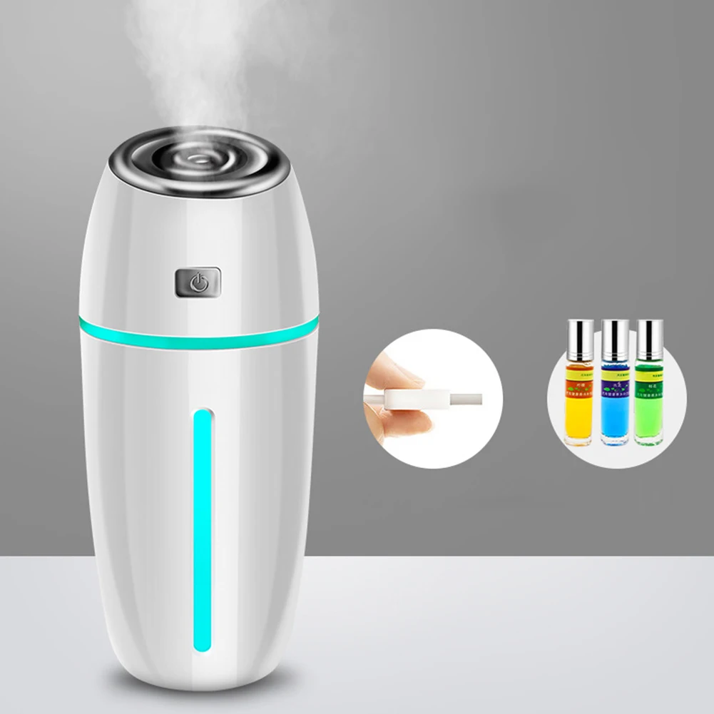 

USB Night Lamp Adjustable Diffuser Home Office Air Purification Accessary Aromatherapy Office Mini Mute Car Humidifier Mist