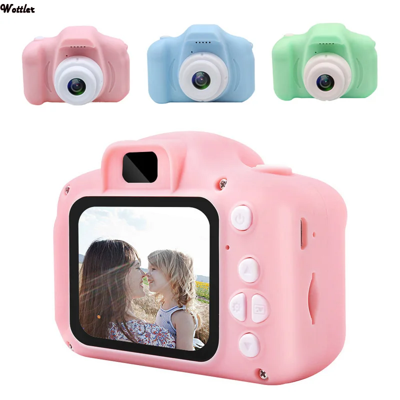 Mini Cartoon Camera Educational Toys For Children 2 Inch HD Screen Digital Camera Video Recorder Camcorder For Kids Girls Camera