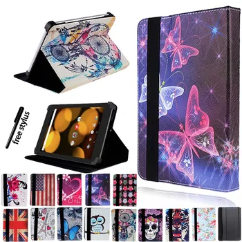 

Anti-fall PU Leather Tablet Case for Argos Bush Spira B1/Spira B2 FHD/Spira B3/Argos Bush MyTablet 8 Inch with Cartoon Pattern