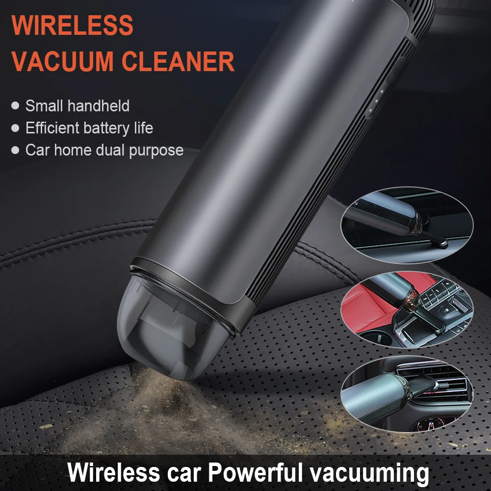

Mini Car Vacuum Cleaner Wireless Car Vacuum Cleaner 5200Pa Vacuum Cleaner High Power Office Home Car Vacuum Cleaner Electronics