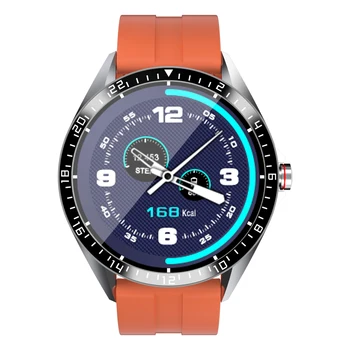 

GW16 Full Round Touch Screen Wristband Blood Pressure SPO2 Monitor Weather Display Smart Watch Heart Rate Tracker smart Bracelet