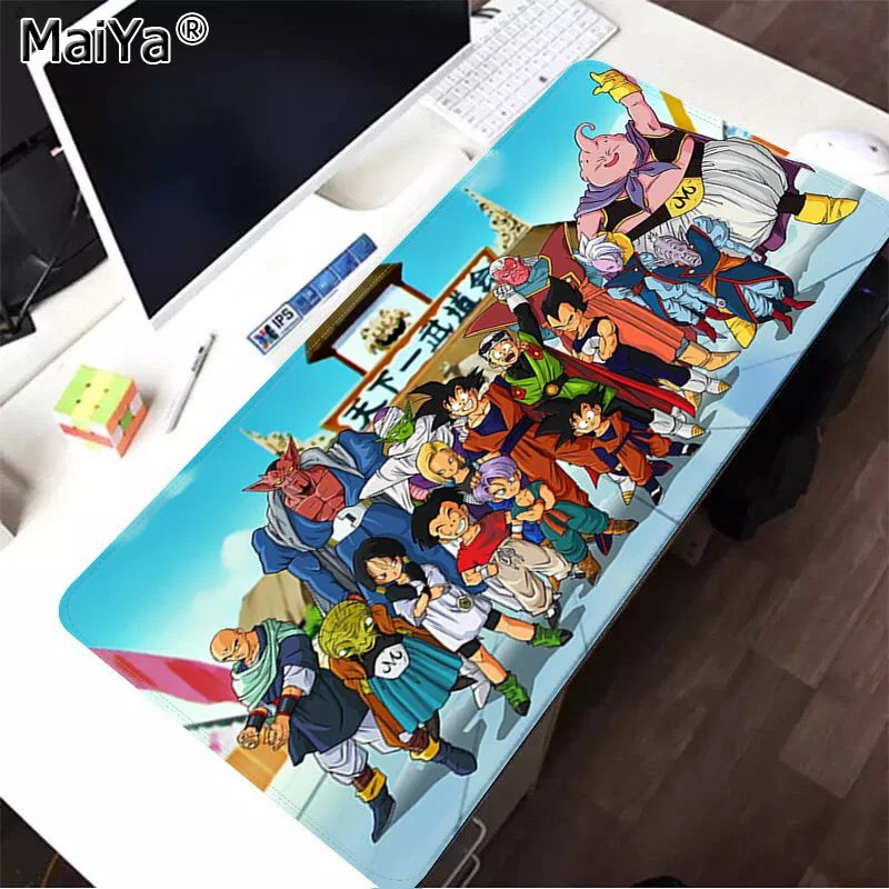 Maiya Cool New Dragon Ball Z индивидуальные коврики для мышки ноутбук коврик для мышки в стиле аниме большой коврик для мыши клавиатуры коврик