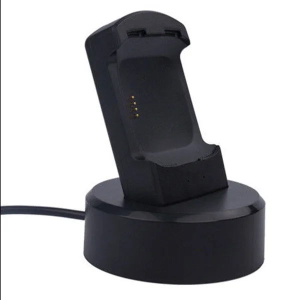 USB зарядное устройство для Versa Смарт-часы зарядная док-станция держатель зарядное устройство аксессуары для смарт-часов(черный