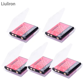 

5x Li-40B LI-42B LI 40B 42B LI40B Batteries + LCD USB Charger for FUJIFILM NP-45 NP 45 NP45 NP 45A 45B 45S For Nikon EN-EL10