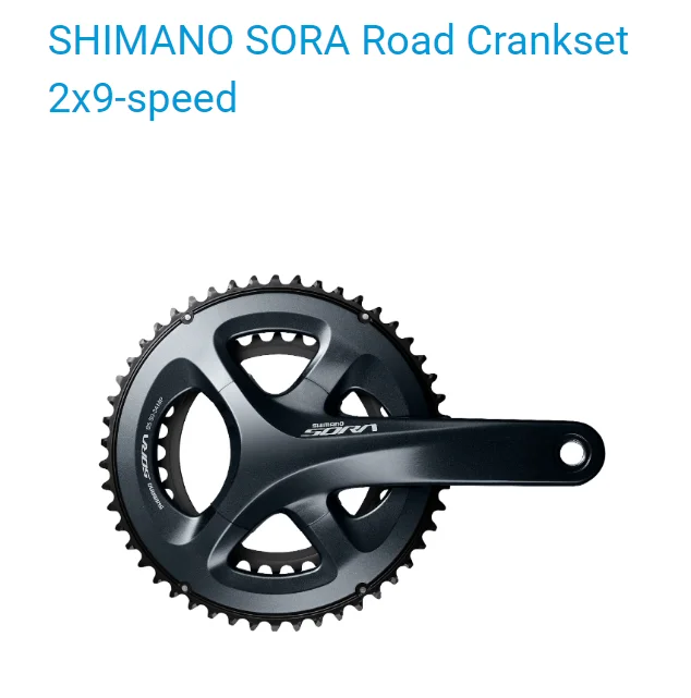 SORA - FC-R3000 Road диаметра окружности болтов (2x9-speed | Спорт и развлечения