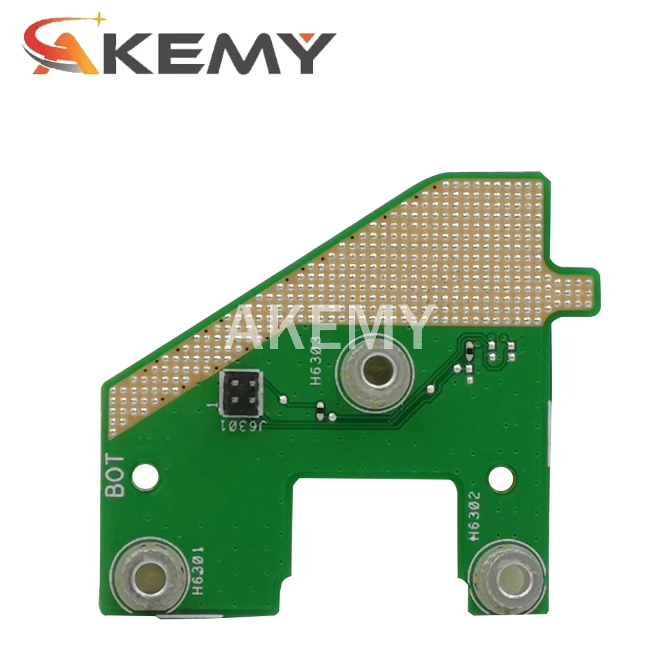 Akemy G751JL SW BOARD For Asus G751 G751J G751JL G751JY G751JM G751JT DC POWER JACK POWER BOARD Switch Button Board