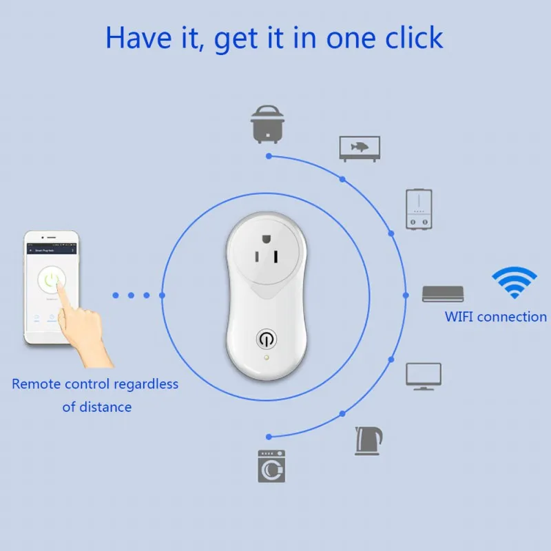Стандарт ЕС/Великобритания/США WiFi смарт-разъем телефон приложение голосовой пульт дистанционного управления 2A USB порт розетка