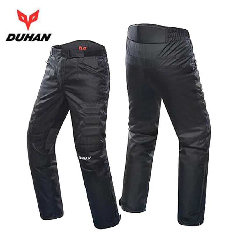 Winter Cold-proof warm DUHAN Motorcycle riding racing pant Men Motocross cotton liner knight pants Wear-resisting Oxford cloth | Автомобили