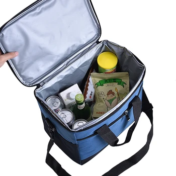 

Lunch Bag Leakproof Lunch Box Cooler with Shoulder Strap for School Work Office Camping Picnic Cooler Drink Portable Insulated