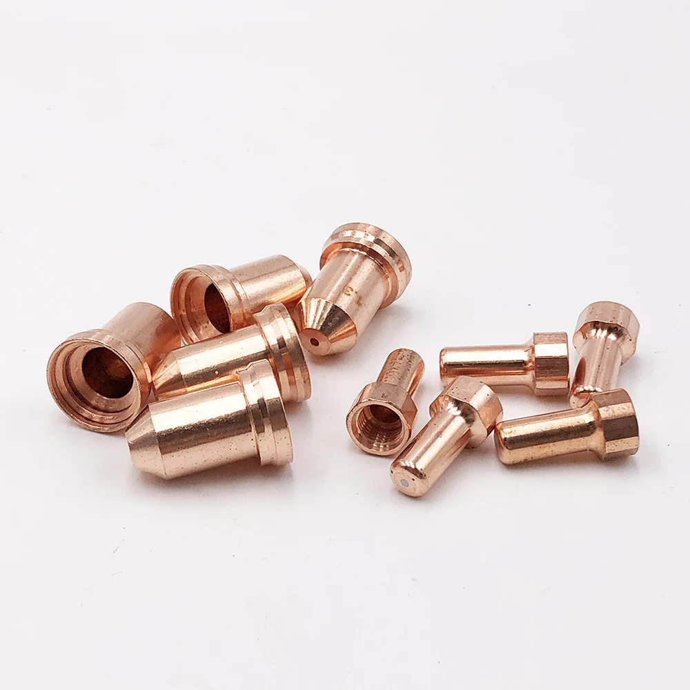

PT80 PT-80 Plasma cutting torch consumables 52558 electrode and 51311.11 tip nozzle 100 pcs/lot
