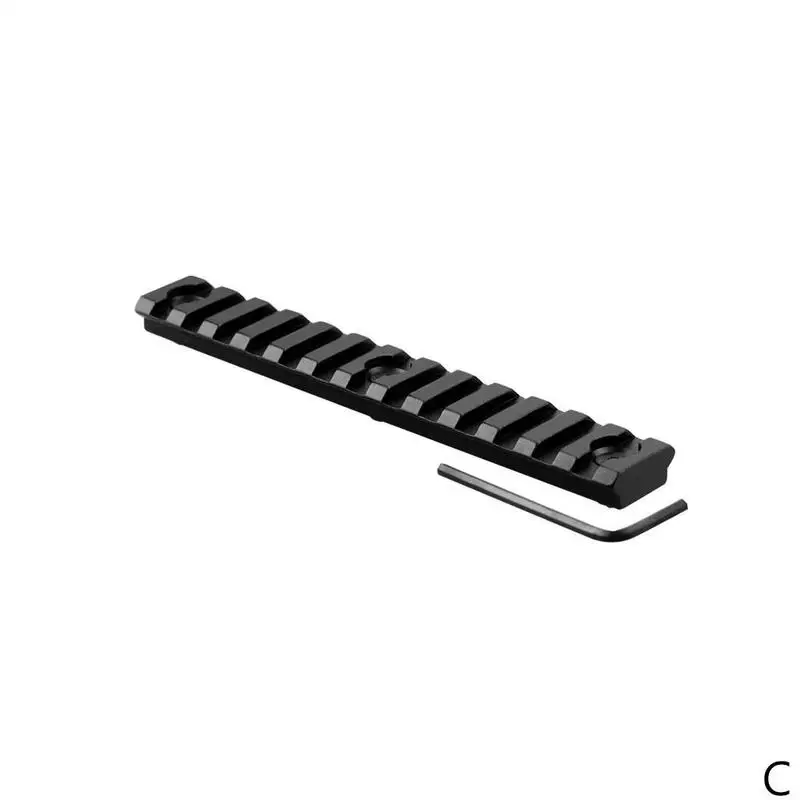 Magoras алюминий 1000-LOK Пикатинни/Weaver rail handguard rail сегмент Sectie - Цвет: 13 slots rail