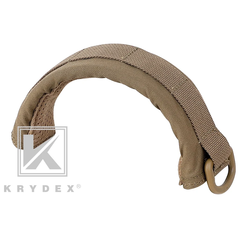 KRYDEX Tactical Modular Headphone Stand Protection Cover Headband Earmuff Headset Stand MOLLE Protection Case For HOWARD PELTOR 3