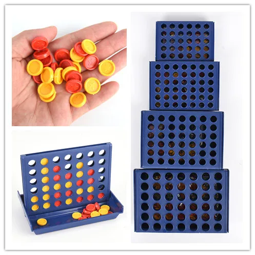 1 Set Connect 4 In A Line Board Game Children