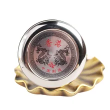 Портативный горный Альпинизм Открытый путешествия Китайский Металл Нержавеющая сталь Компас диаметр 80 Размер маленький