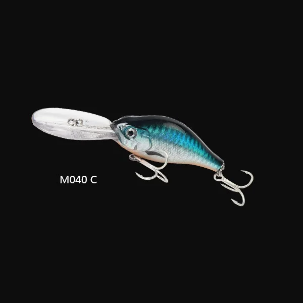 Crankbait 70 мм 9 г рыболовная плавающая приманка, Свинг, вибрационные приманки, японские рыболовные снасти, гольян, приманки,, зимняя подледная рыбалка - Цвет: C - 1Pcs