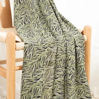 

vintage sewing fabric printed chiffon fabric for summer dress hot sale width in 150cm TJ0578