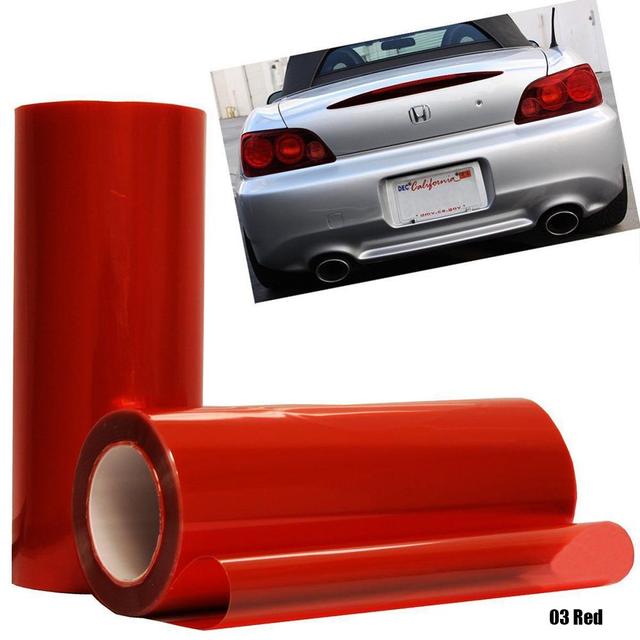 Car Tint Fashion Headlight Taillight Fog Light Vinyl Smoke Film Sheet Sticker Cover Car Styling For All Cars Accessories